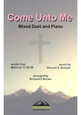 Come Unto Me - Mixed Duet Two-Part Mixed choral sheet music cover